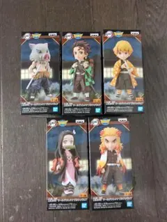 鬼滅の刃 ワールドコレクタブルフィギュア 5体セット