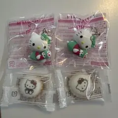 サーティーワン ハローキティ アイスクリームチャーム2点セットおまけビスケット付