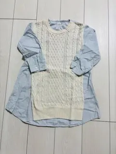 ロングトップス　チュニック　apres les cours