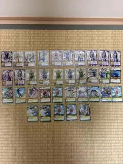 旧ワンピースカード イーストブルー編35枚セット 当時品 旧裏 箔押し アーロンのサムネイル