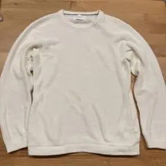 URBAN RESEARCH DOORS ホワイトニットセーター