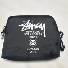 Stussy（ステューシー） ブラック ポーチ　コイン入れのサムネイル