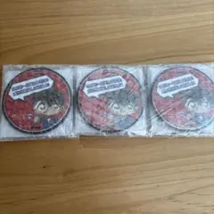 【新品未開封】名探偵コナン　ラバーコースター3枚+アクリルキーホルダー3個