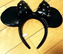 東京ディズニーリゾート カチューシャ ブラック スタッズ - メルカリ