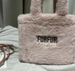 FURFUR ファーバッグ ピンクのサムネイル
