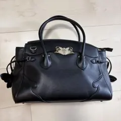 ANNASUI ハンドバッグ ブラック