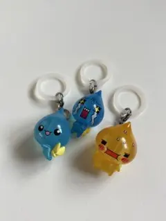 しずくちゃん　めじるしアクセサリー　3個セット