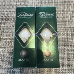 タイトリストゴルフボールAVX 9個(新品6個+おまけ3個)