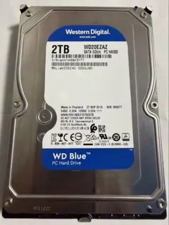 Western Digital 2TB HDD WD20EZAZ 本体
