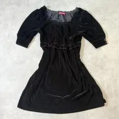 00s coquetteダークコア ダークコケット フェアリーグランジ ベロア