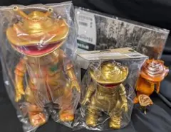 M1号 ウルトラ怪獣もののけ絵巻展 ガラモン赤漆風＆ウルトラマン黄金