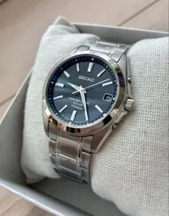 新品未使用！SEIKOチタニウム 電波ソーラー フルコマ sbtm217