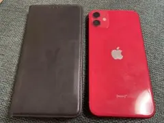 Apple iPhone 11 本体、ケース付き