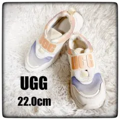 UGG アグ スリッポン型 厚底スニーカー size 22.0cm