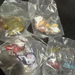 サンリオ　なかよしドロップチャーム　全4種　コンプセット　ガシャポン