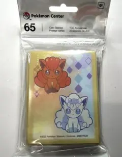 ロコン アローラロコン スリーブ デッキシールド 海外ポケモンセンター限定