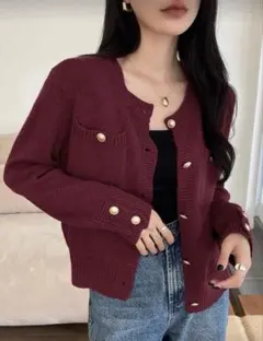 SHEIN カーディガン　S