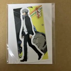 ペルソナ5X 秋葉原アトレ 主人公 上城渚 ガラポン ステッカー - メルカリ