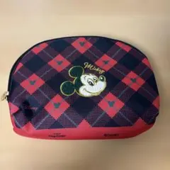 ディズニーもこもこポーチ