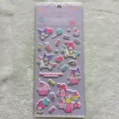 サンリオキャラクターズ ぷっくりシール☆クロミ・マイメロ(海外正規品)