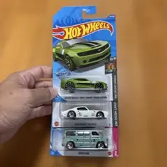トレジャーハント Hot Wheels カマロ ファイヤーバード 3台セット