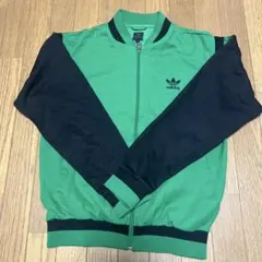 adidas グリーンブラック トラックジャケットのサムネイル