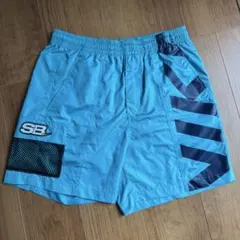 美品　Nike SB ショートパンツ Lサイズ　アクアブルー
