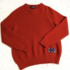 ブリティッシュウール100％ gim　ジム　　 ウール クールネックセーター　L