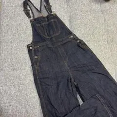 GU ダークデニム オーバーオール