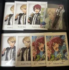 あんスタ Knights ぱしゃっつ 10周年 鳴上嵐 朱桜司 クリアシート