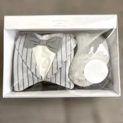 モクモフ mocmof ベビースタイ　緑　セット　出産祝い