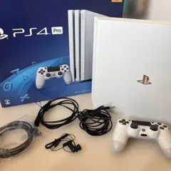 【美品】PlayStation 4 Pro 1TB ホワイト