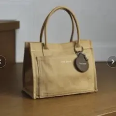 THE CASE DAILY MIRROR TOTE mini ライトブラウンのサムネイル
