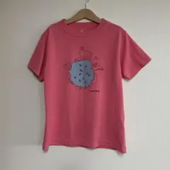 mont-bell モンベル Tシャツ 140 ピンク 動物