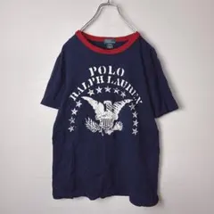 ポロバイラルフローレン　キッズ　半袖　Tシャツ　14-16歳　古着