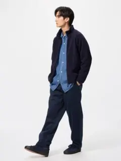 ユニクロ ニットフリースイージーアンクルパンツ