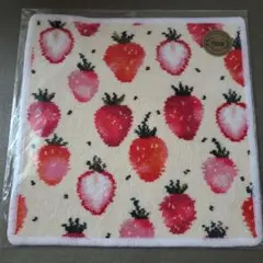 【完売】フェイラー ハンカチ☆ストロベリードット