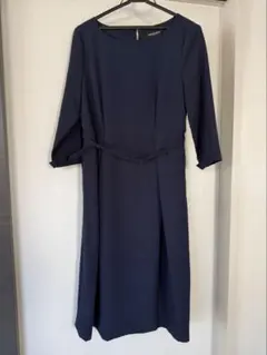 ANGELIEBF マタニティ ワンピース 授乳口付き ネイビー M/L