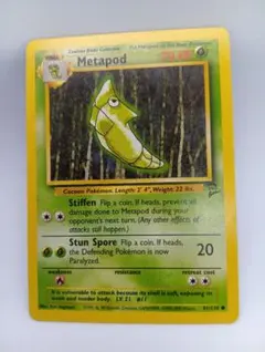 トランセル(海外版) Ｍetapo d 旧裏面81/130● Lv.21