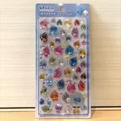 ボンボンドロップシール　正規品　しずくちゃん　森の仲間たち（大）