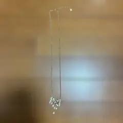 組曲 リボンモチーフ ビジューネックレスのサムネイル