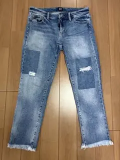 GAP ガールフレンドデニム ダメージ加工 25