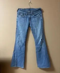 TRUE RELIGION JOEY ブーツカットデニム インディゴ - メルカリ