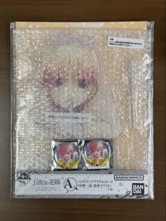 【即購入可】五等分の花嫁 一番くじ 中野 一花 GOTO AKIBA 缶バッジ