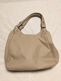 ベージュ レザー風 ハンドバッグ 未使用品 CLOSSHIのサムネイル