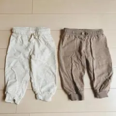 エイチアンドエム スウェットパンツ ジョガーパンツ 2枚セット