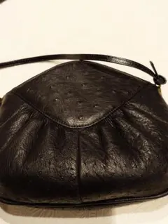 ミニショルダーバッグ　パーティーバッグ　オーストリッチ