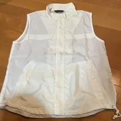 レディース　薄手　アイボリー　ベストのサムネイル