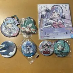 初音ミク、雪ミクグッズセット