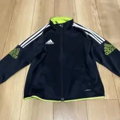 adidas ジャージ 7-8Y ネイビー/ライム